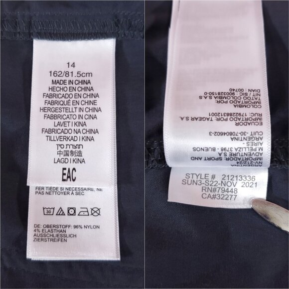 NWT Exofficio Womens Size 14 Bugsaway Vianna Pants Gray Roll Up Leg Stretch - Picture 14 of 15